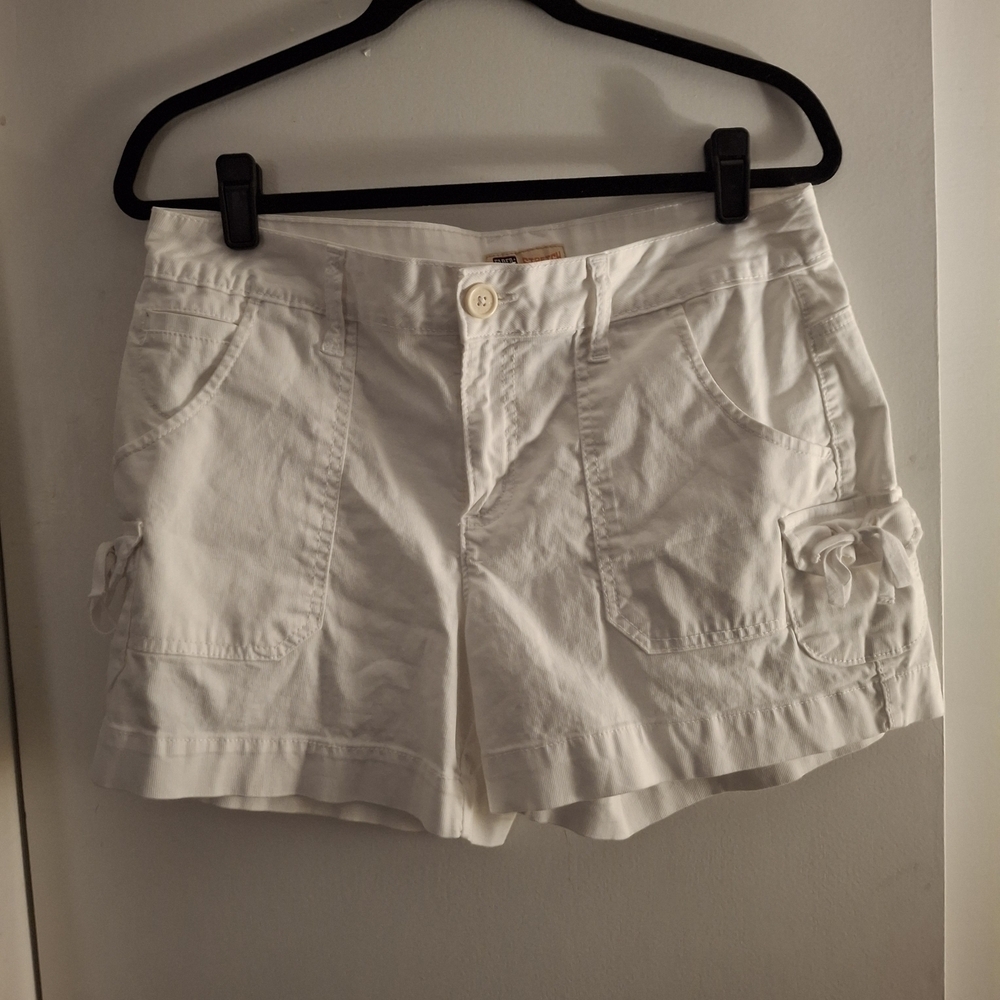 Faded Glory Women's White Casual Shorts